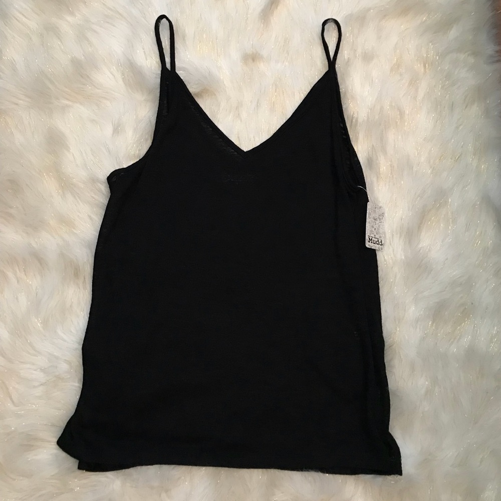 Mudd sleeveless shirt, XL, NWT, Black
